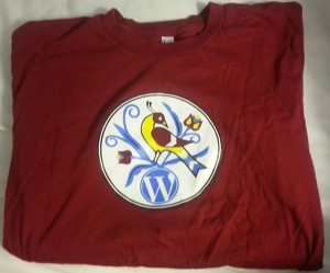 t-shirt from WordCamp Lancaster 2014