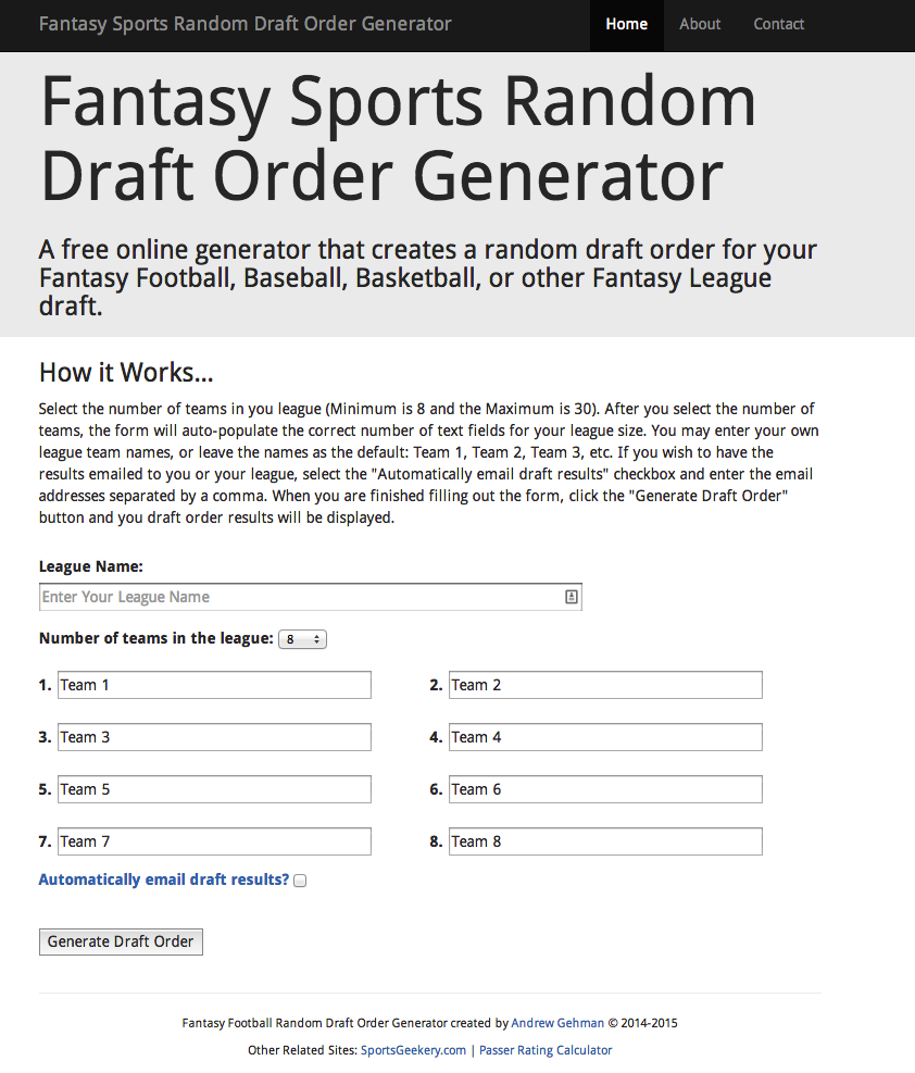 ffdraft